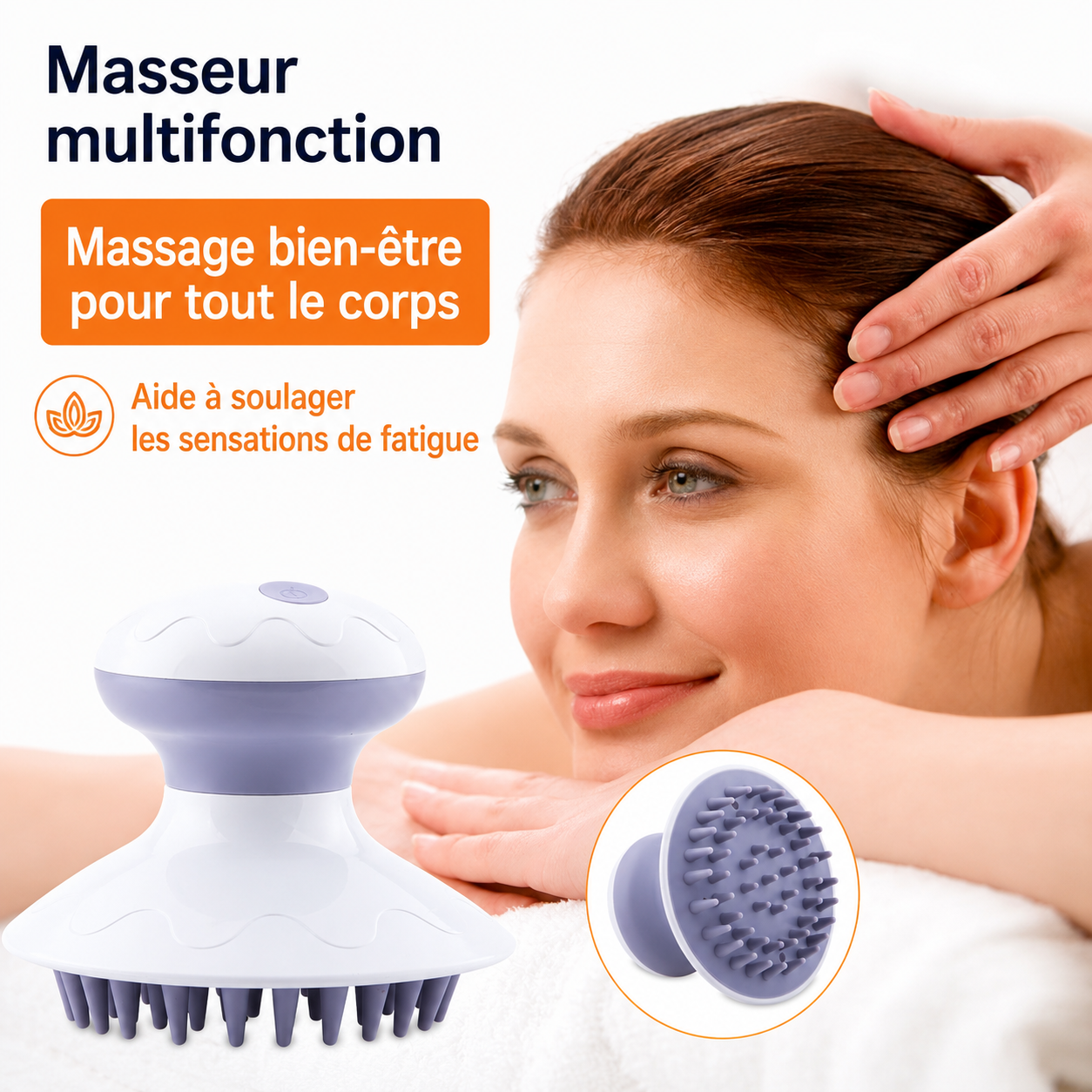 Masseur Électrique - Cuir Chevelu